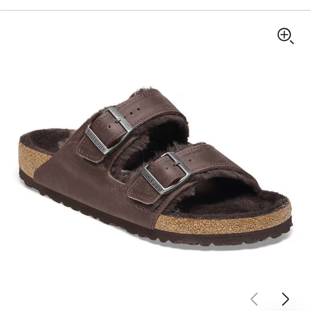 Arizona Shearling Oiled Leather Habana